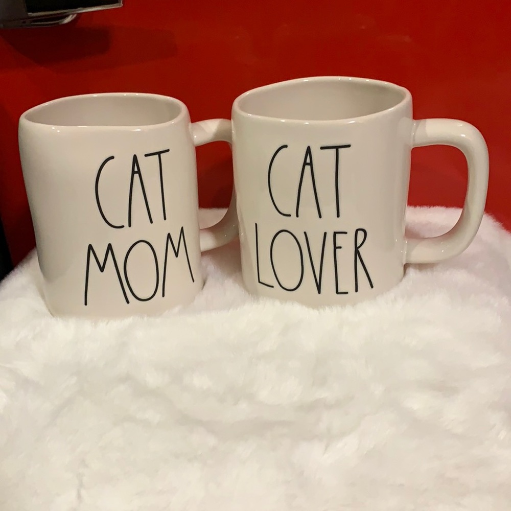 Rae Dun Mug Bundle “Cat Mom & Cat Lover”